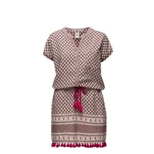 Scotch & Soda Dress Paradise Cove Fringe Accent Coverup Size 1/Small